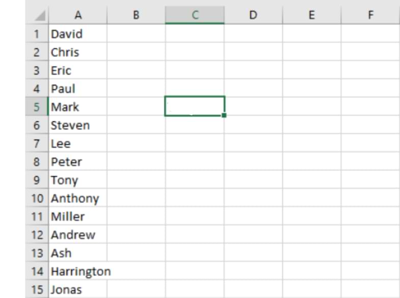 How to Randomize Names in Microsoft Excel