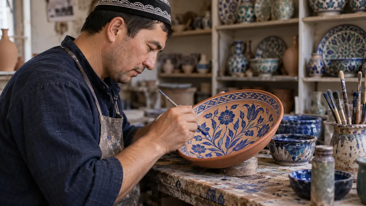 Rishtan’s Craft Neighbourhood and the Fergana Valley