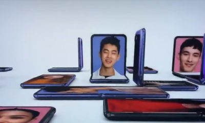Galaxy Z Flip Samsung has shown its new folding mobile in the Oscars