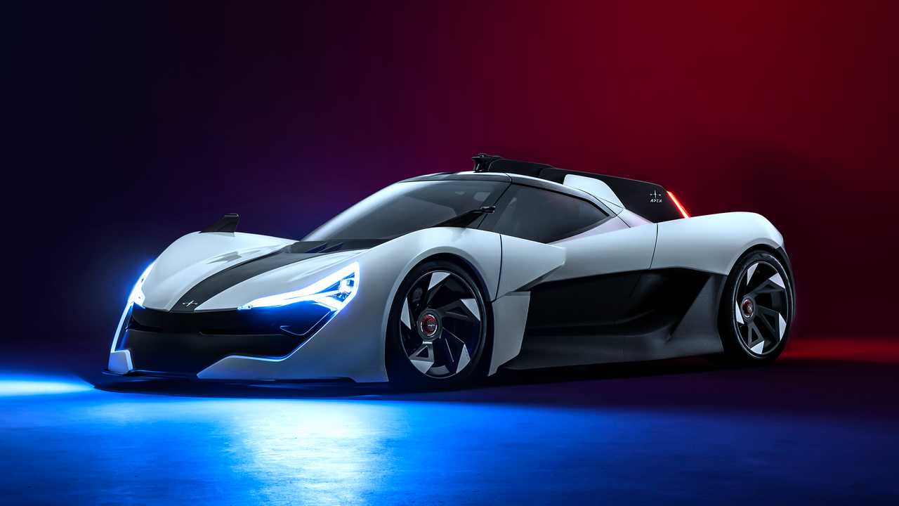 The Apex AP-0 is A 650HP "Featherweight" Electric Supercar With A Formula 1 Inspired Design