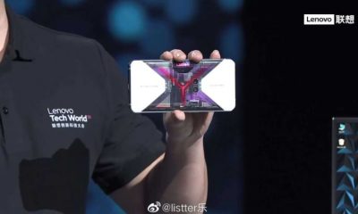 Lenovo Showcases a Legion Pro Smartphone with a Transparent Back View