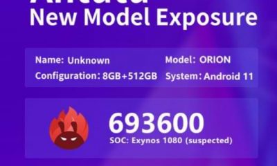 The Orion Smartphone Using Exynos 1080 Successfully Beats Snapdragon 865+