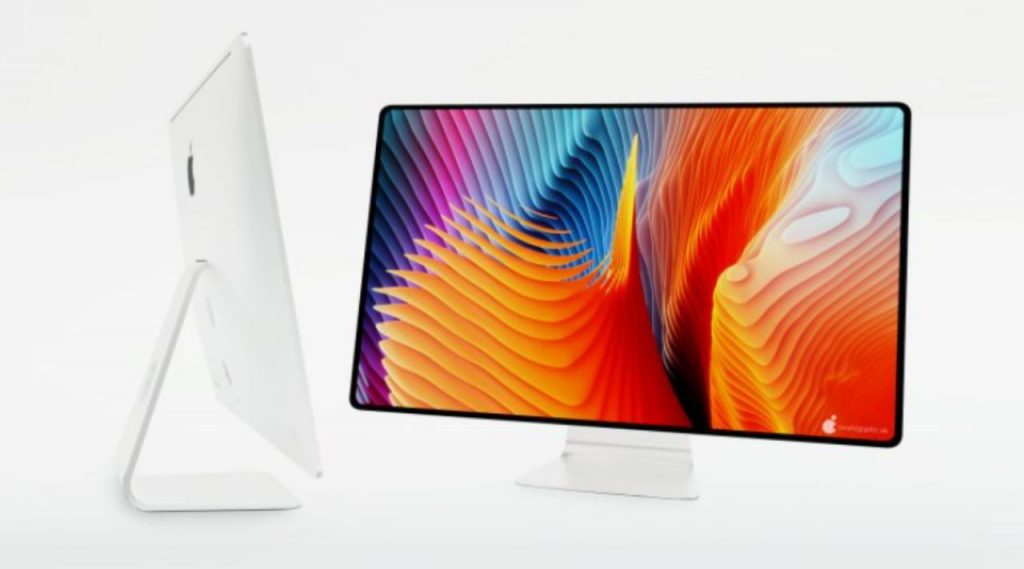 Like This Concept Rendering iMac 2021 with New Apple Silicon Processor