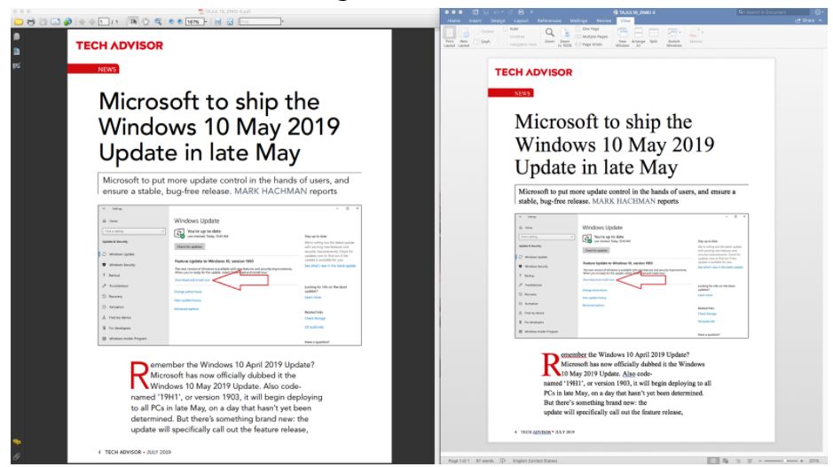 How to convert a PDF to Word format for free