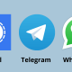 Signal vs Telegram vs WhatsApp Which is better Comparison, advantages, and disadvantages