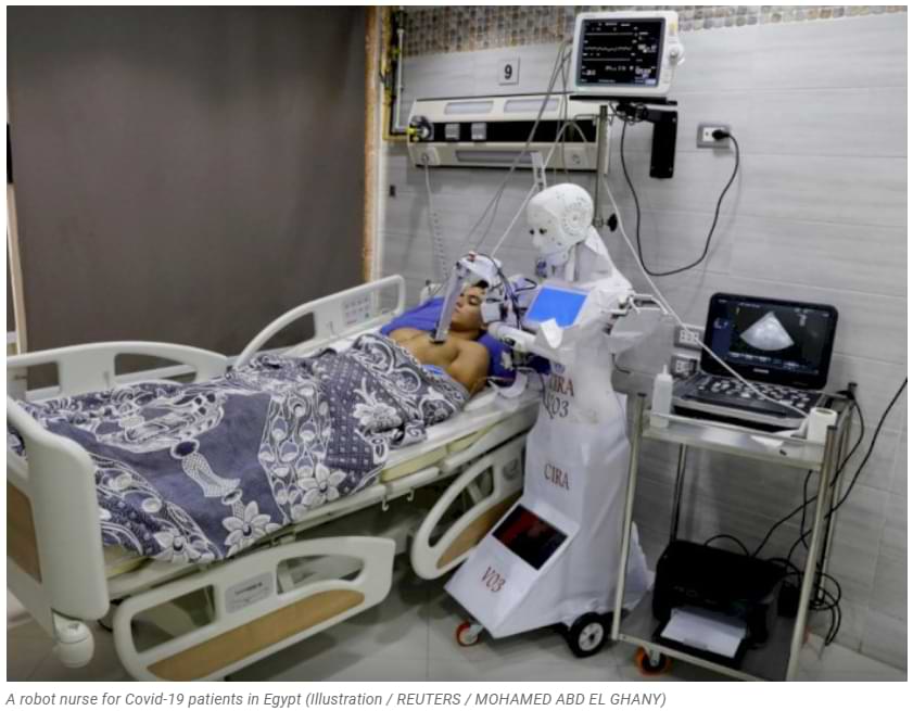 Cool! Nigerian Students Build Robots to Care for Covid-19 Patients