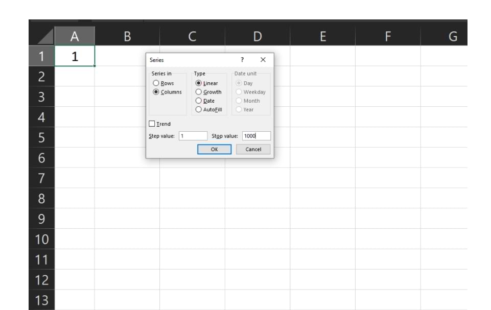 How To Create Sequential Numbers Automatically in Microsoft Excel