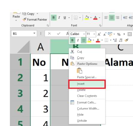 How to Add Columns and Rows in Excel