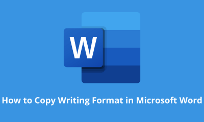 How to Copy Writing Format in Microsoft Word