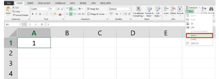 How to Create Automatic Serial Numbers in Excel