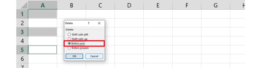 How to Delete Columns and Rows in Microsoft Excel