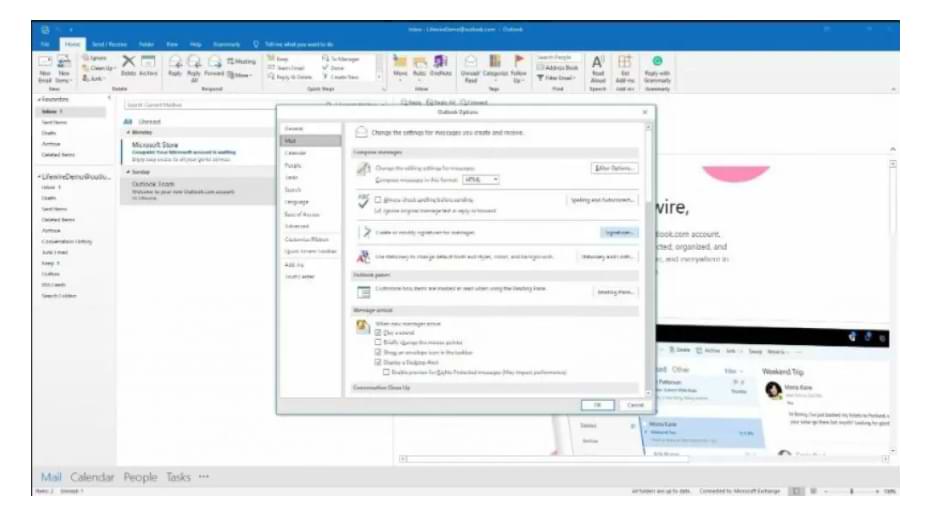 How to Insert Graphics or Animations into Outlook Email Signatures