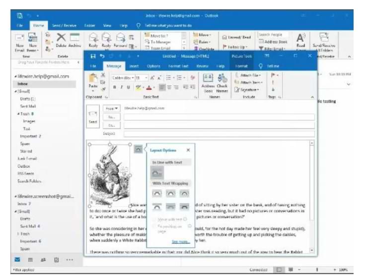 How to Insert Inline Pictures in Outlook Messages