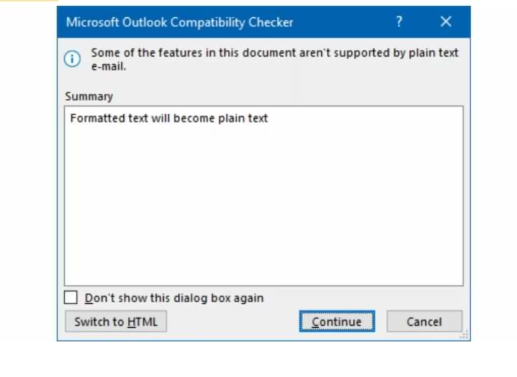 How to Send HTML Messages and Change Message Formats in Outlook