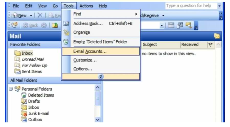 How to Setup an Email Account in Microsoft Outlook