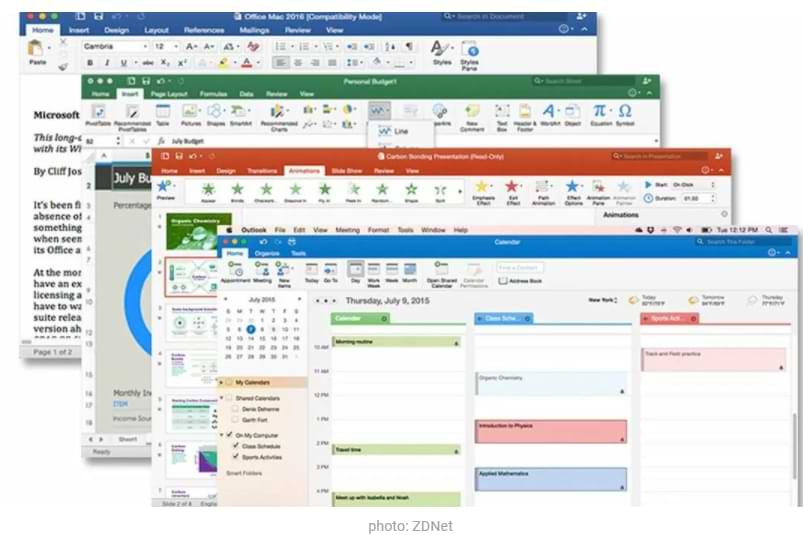 Microsoft Office Has a New, Futuristic UI