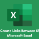 How to Create Links Between Sheets in Microsoft Excel