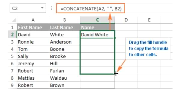 How to Merge Multiple Microsoft Excel Texts
