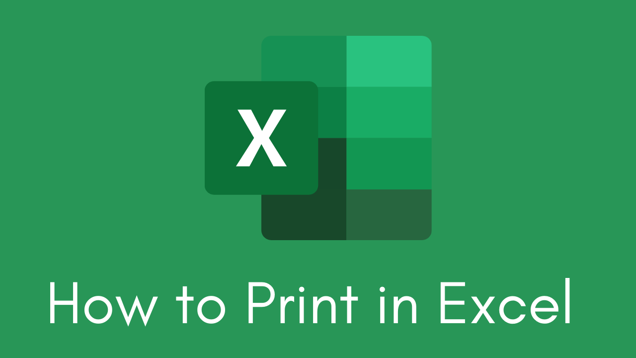 How to Print in Excel