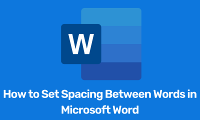 How to Set Spacing Between Words in Microsoft Word