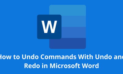 How to Undo Commands With Undo and Redo in Microsoft Word