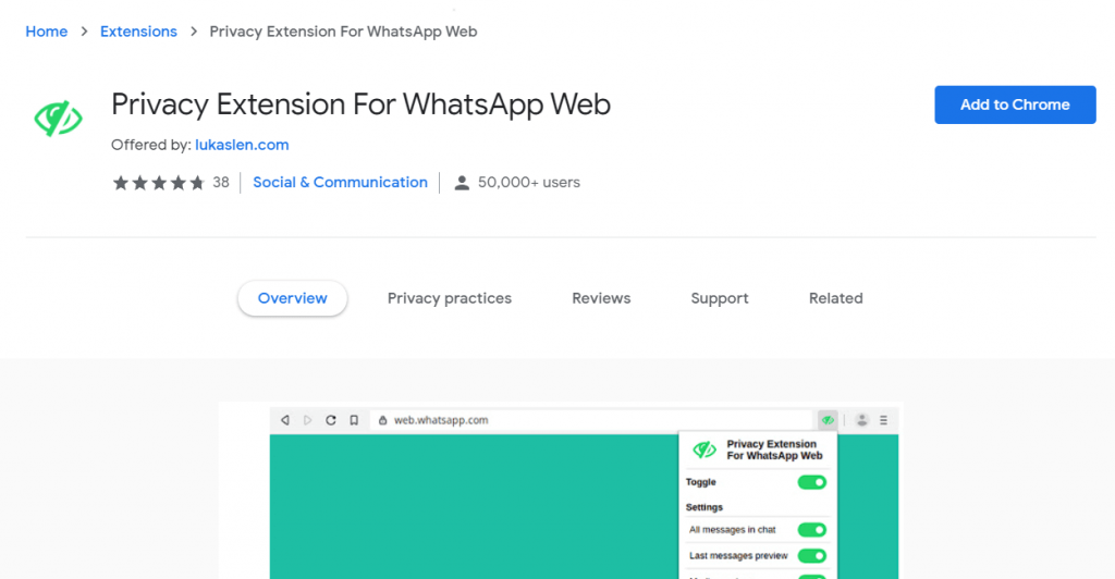 How to Blur Messages on WhatsApp Web