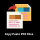 How to Copy Paste PDF Files