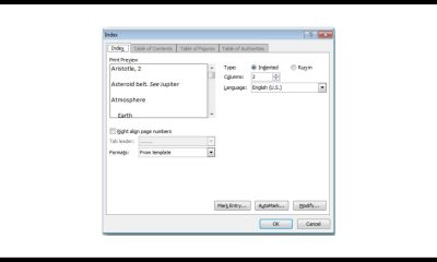 How to Create an AutoMark Index in Microsoft Word
