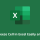 How to Freeze Cell in Excel Easily and Quickly!