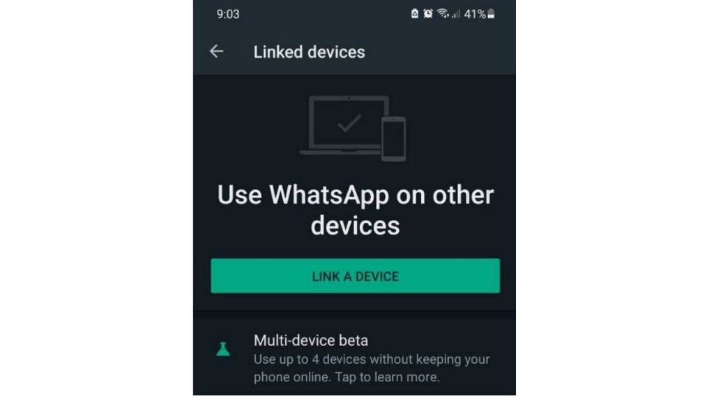 How to Use WhatsApp Beta's Multi-Device Feature