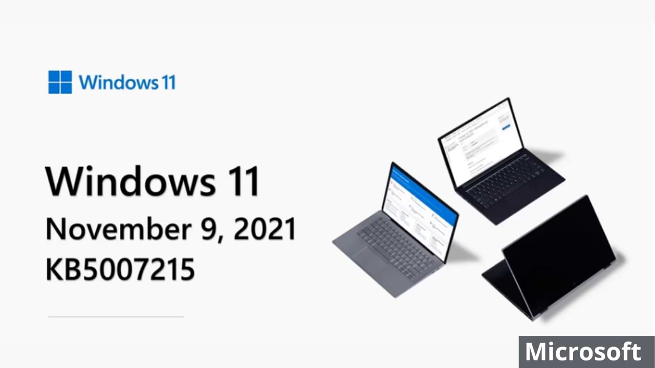 Microsoft Releases Cumulative Update November 2021 For Windows 11