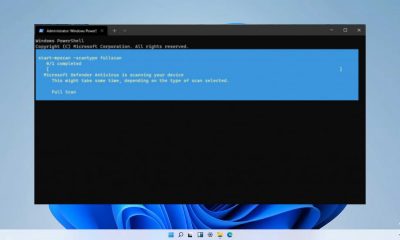 Full Scan Windows Defender in Windows 11 Using Windows Terminal