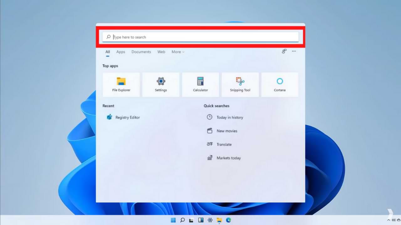 How to Hide the Search Button on the Windows 11 Taskbar