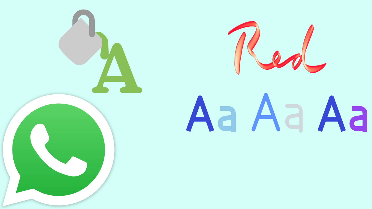How to Change Font Color and Shape in WhatsApp Chats