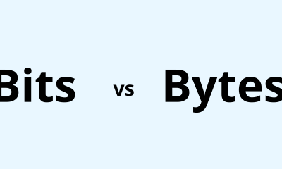 Difference between Bits and Bytes