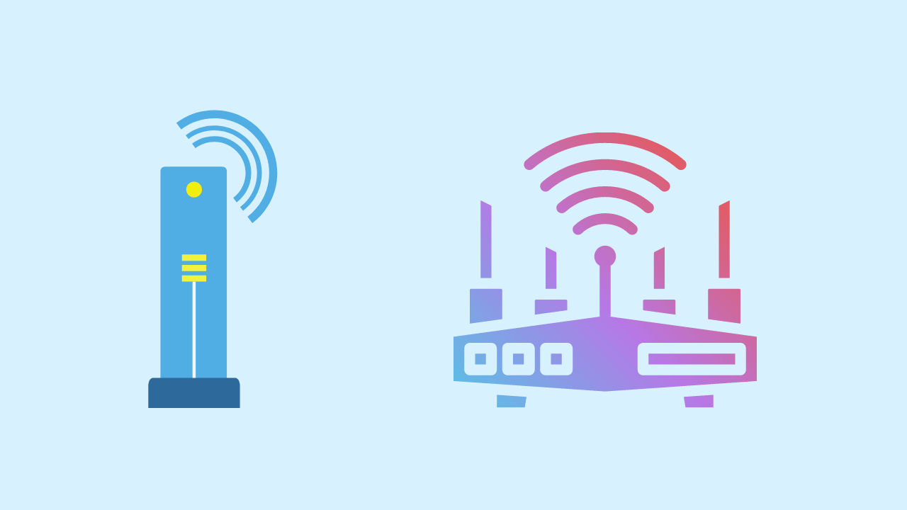 Difference between Modem and Router