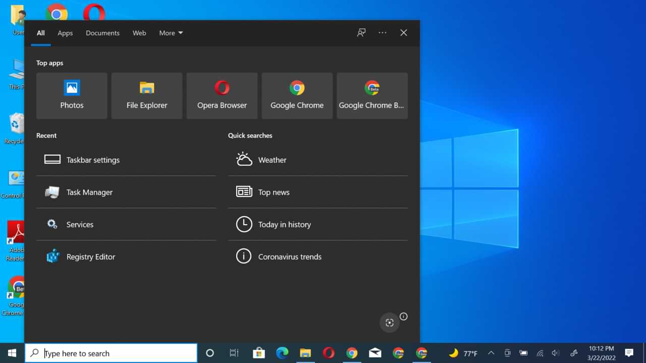 How to Turn Off Search Highlights in Windows 10
