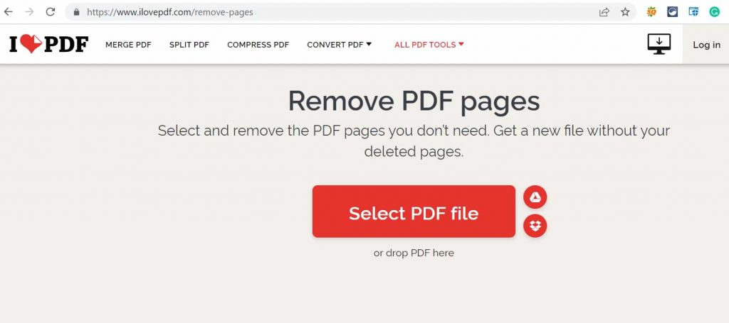 How to remove PDF Pages
