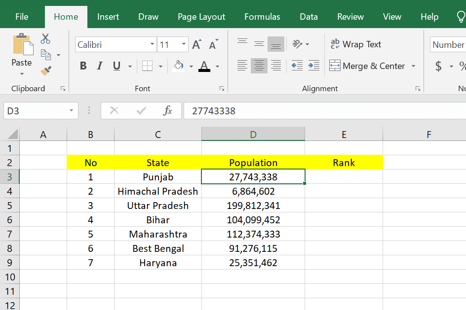 How-to-use-Rank-function-in-Microsoft-Excel