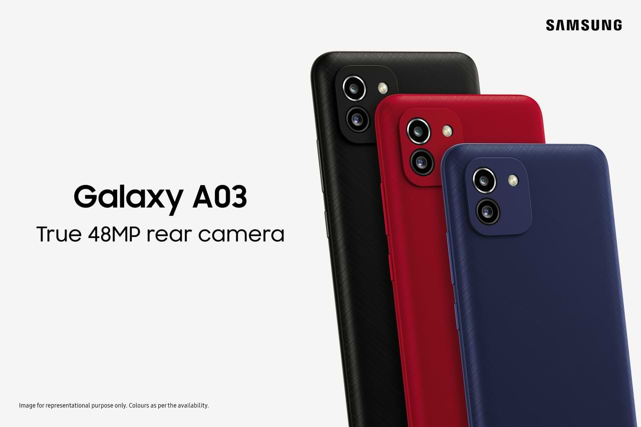 Samsung Galaxy A03 Launched With 48MP Camera